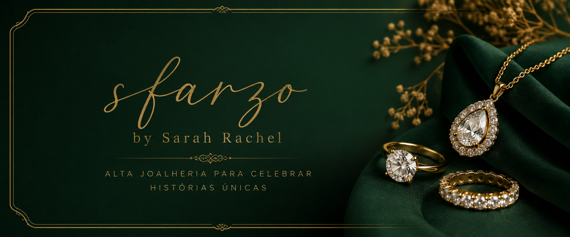 Joias em ouro 18k,
desenhadas para a sua história
